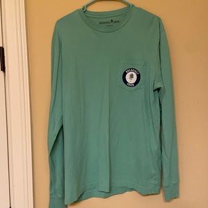 Men’s Green Breakfast Creek Long Sleeve Tee